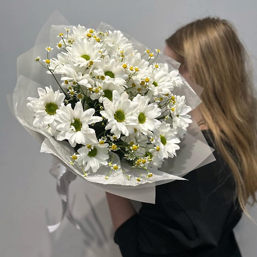 

FLOWERS DE LUXE БУТИК ЦВЕТОВ И ПОДАРКОВ Букет ромашковая хризантема и полевые ромашки ️, Букет ромашковая хризантема и полевые ромашки ️