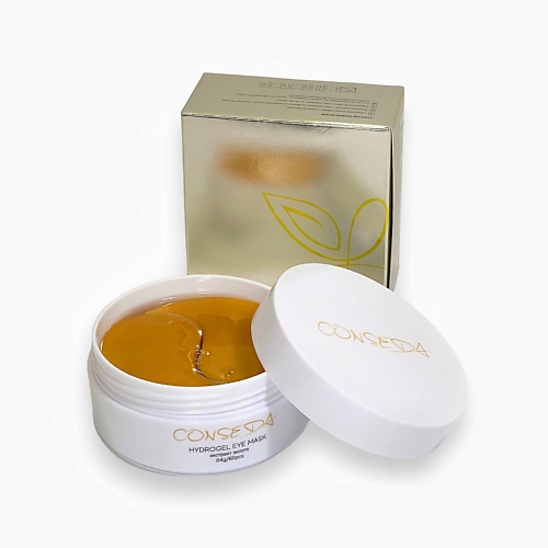 

CONSEDA Патчи для глаз и лица от отеков и морщин гидрогелевые с частицами золота, Патчи для глаз и лица от отеков и морщин гидрогелевые с частицами золота