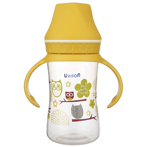 

UVITON Бутылочка с широким горлышком и ручками, Бутылочка с широким горлышком и ручками