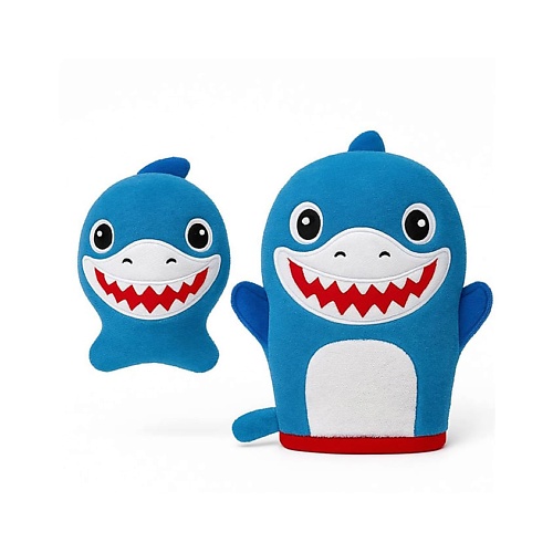 

MORIKI DORIKI Набор мочалок Акулы, Набор мочалок Акулы