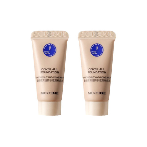 

MISTINE Набор Cover All Foundation Lightweight And Long Wear, Набор Cover All Foundation Lightweight And Long Wear