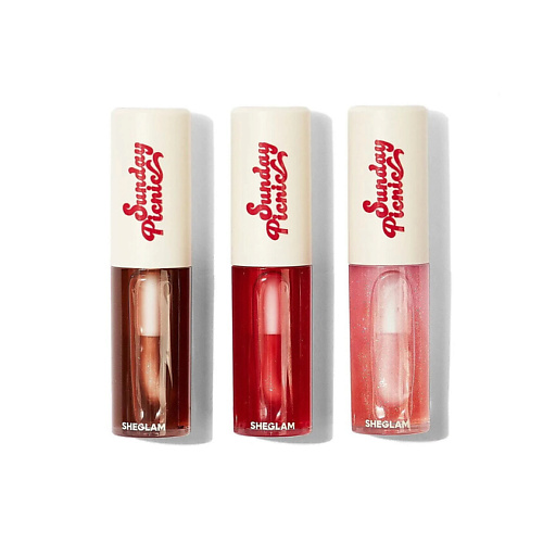 

SHEGLAM Набор масел для губ Sunday Picnic Layer Cake Lip Oil Set, Набор масел для губ Sunday Picnic Layer Cake Lip Oil Set