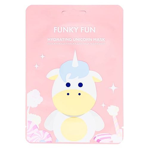 

UNICORNS APPROVE Увлажняющая маска для лица Единорог Funky Fun Hydrating Unicorn Mask Post 23, Увлажняющая маска для лица Единорог Funky Fun Hydrating Unicorn Mask Post