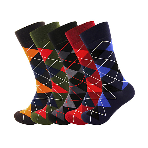 

TEZIDO Набор мужских носков Kilt Argyle Mixed, Набор мужских носков Kilt Argyle Mixed