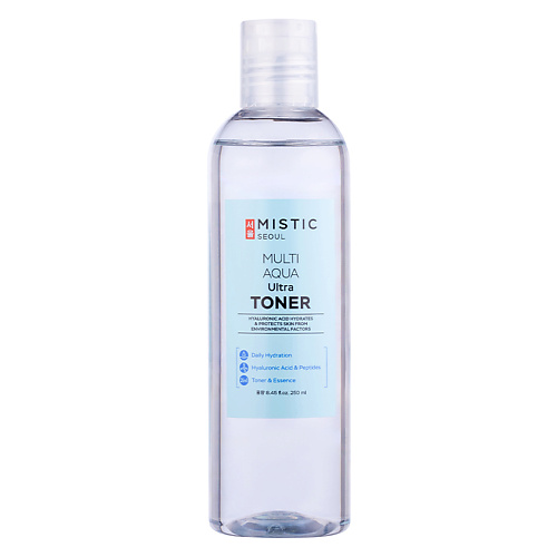 

MISTIC Увлажняющий тонер с гиалуроновой кислотой Ultra Toner 250, Увлажняющий тонер с гиалуроновой кислотой Ultra Toner