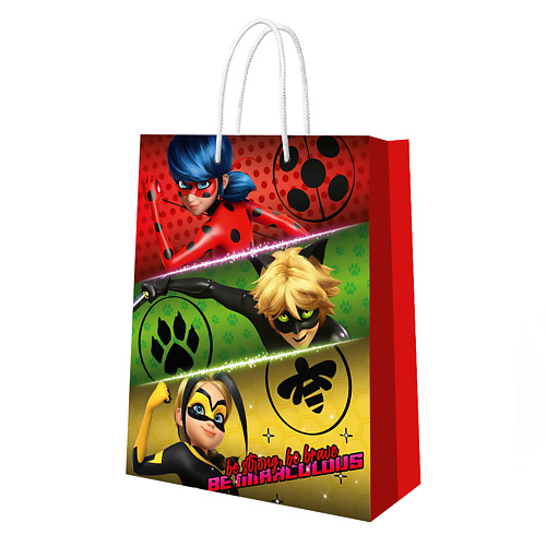 

ND PLAY Пакет подарочный Леди Баг и Супер-Кот 335*406*155 мм, Пакет подарочный Леди Баг и Супер-Кот 335*406*155 мм