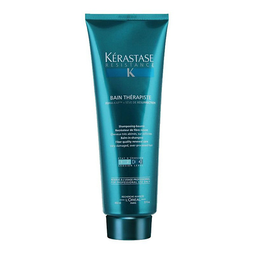 

KERASTASE ШАМПУНЬ-ВАННА для сильной повреждённых волос Resistance Therapiste 450, ШАМПУНЬ-ВАННА для сильной повреждённых волос Resistance Therapiste