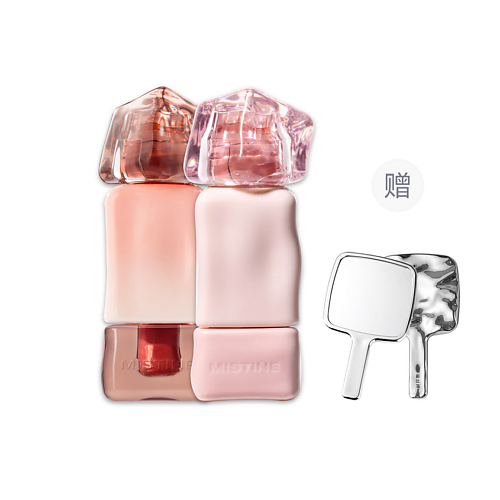 

MISTINE Набор Thai Latte: Блеск для губ + Матовая помада + зеркальце, Набор Thai Latte: Блеск для губ + Матовая помада + зеркальце