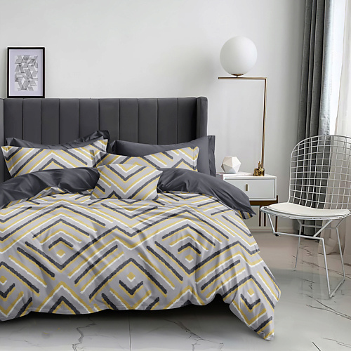 

PASIONARIA Комплект постельного белья "Вольта" Евро 215х240 Серый, Комплект постельного белья "Вольта" Евро 215х240 Серый