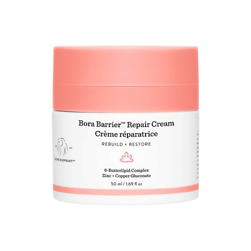 

DRUNK ELEPHANT Насыщенный восстанавливающий крем Bora Barrier Repair Cream Rebuild + Restore 50, Насыщенный восстанавливающий крем Bora Barrier Repair Cream Rebuild + Restore