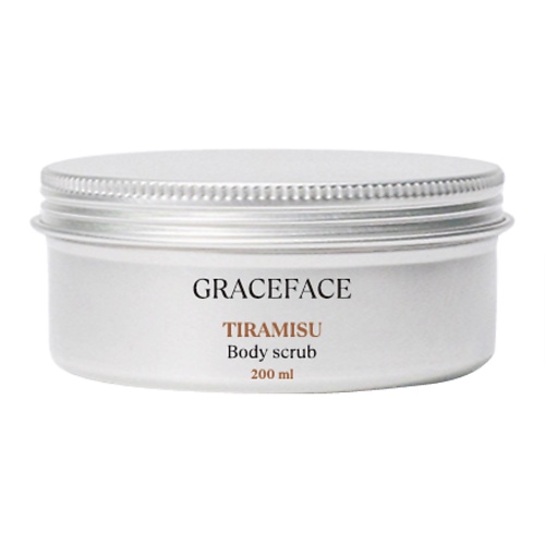 GRACE FACE Скраб для тела «Тирамису» соляной, отшелушивающий, антицеллюлитный 200