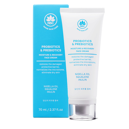 

NAME SKIN CARE Крем для лица восстанавливающий с Пребиотиками и Пробиотиками 70, Крем для лица восстанавливающий с Пребиотиками и Пробиотиками