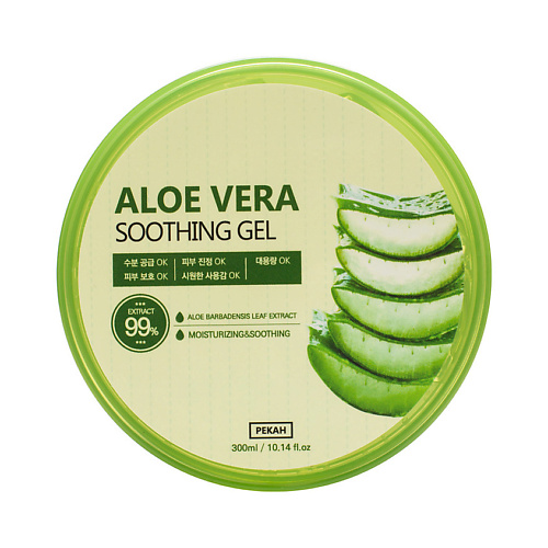 

PEKAH Универсальный увлажняющий алоэ-гель Aloe Vera Soothing Gel 300, Универсальный увлажняющий алоэ-гель Aloe Vera Soothing Gel
