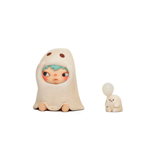 

POP MART Фигурка Hirono Generation 1 He One Collection Ghost, Фигурка Hirono Generation 1 He One Collection Ghost