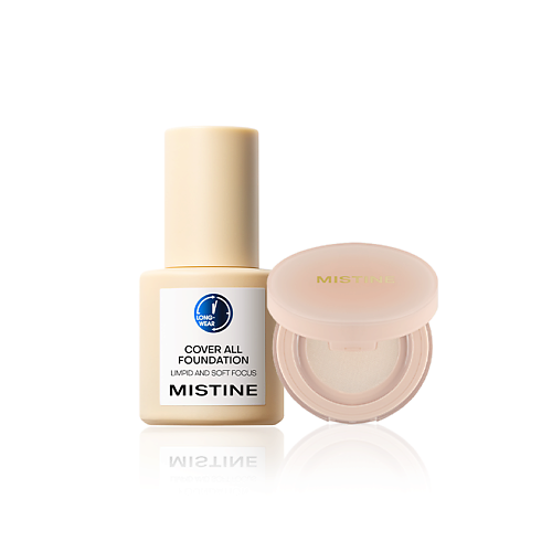 

MISTINE Набор: тональный крем Cover All Foundation + фиксирующая пудра, Набор: тональный крем Cover All Foundation + фиксирующая пудра