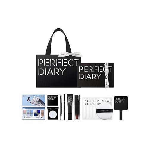 

PERFECT DIARY Набор Midsummer Full Look Blue Tone Aesthetics 16 Pcs Set, Набор Midsummer Full Look Blue Tone Aesthetics 16 Pcs Set