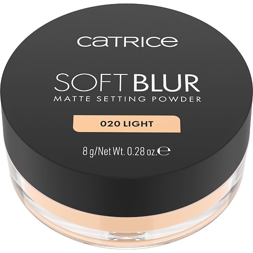 

CATRICE Пудра рассыпчатая матирующая Soft Blur Matte Setting Powder 8, Пудра рассыпчатая матирующая Soft Blur Matte Setting Powder