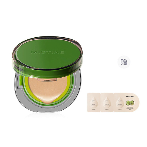 MISTINE Набор Soft Matte Essence Air Cushion Green Edition Пробники 5216₽