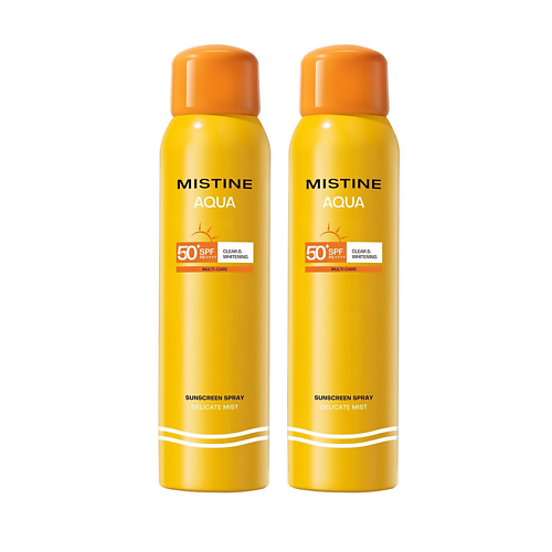 

MISTINE Aqua Sunscreen Spray SPF 50+ PA++ Солнцезащитный спрей 2, Aqua Sunscreen Spray SPF 50+ PA++ Солнцезащитный спрей