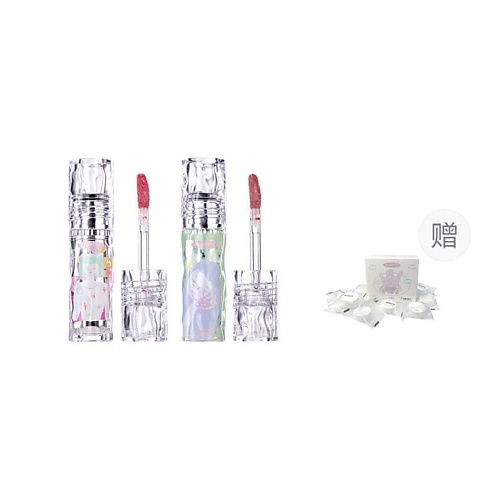 

FLORTTE Набор блесков для губ Girl's World Non-Stick Cup Lip Lacquer, Набор блесков для губ Girl's World Non-Stick Cup Lip Lacquer