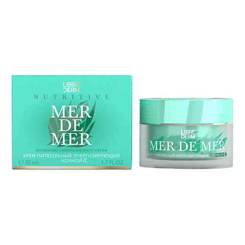 

LIBREDERM Крем для кожи лица, шеи и области декольте питательный энергизирующий ночной Mer De Mer Night Cream 50, Крем для кожи лица, шеи и области декольте питательный энергизирующий ночной Mer De Mer Night Cream