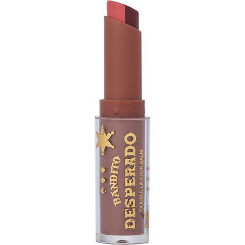 

BEAUTY BOMB Двойная помада-бальзам Bandito Desperado, Двойная помада-бальзам Bandito Desperado