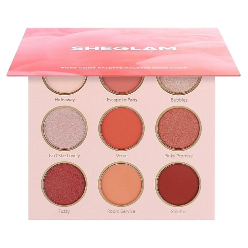 

SHEGLAM Палетка теней для век Rose Code, Палетка теней для век Rose Code