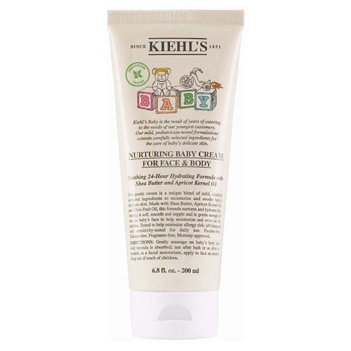 

KIEHL'S Успокаивающий детский крем Baby Nurturing Cream for Face & Body 200, Успокаивающий детский крем Baby Nurturing Cream for Face & Body