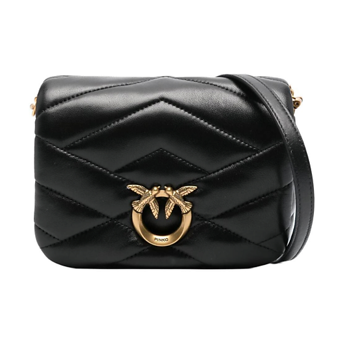 

PINKO Сумка Baby Love Leather Shoulder Bag Crossbody, Сумка Baby Love Leather Shoulder Bag Crossbody
