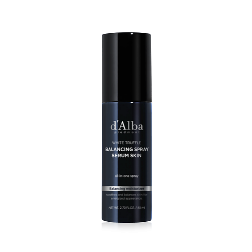 

D`ALBA Спрей сыворотка для мужчин White Truffle Balancing Spray Serum Skin 80, Спрей сыворотка для мужчин White Truffle Balancing Spray Serum Skin