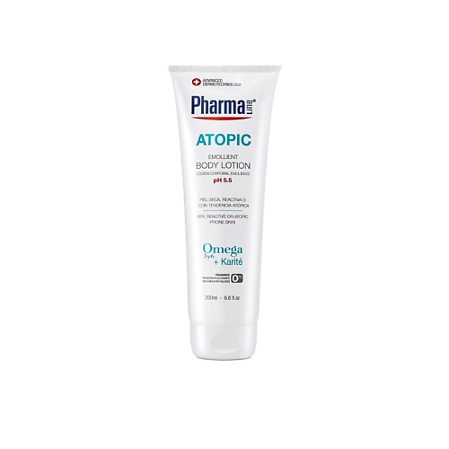 

HERBAL Молочко для тела смягчающее для сухой и чувствительной кожи Pharma Line Atopic Body Lotion 200, Молочко для тела смягчающее для сухой и чувствительной кожи Pharma Line Atopic Body Lotion