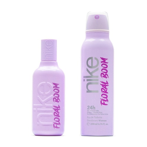 

NIKE Парфюмерный набор Floral Boom: туалетная вода+дезодорант, Парфюмерный набор Floral Boom: туалетная вода+дезодорант