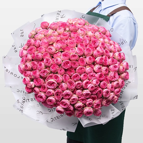 

STUDIO FLORISTIC Букет из Кустовых Пионовидных Роз 51 шт «Волшебный Момент», Букет из Кустовых Пионовидных Роз 51 шт «Волшебный Момент»