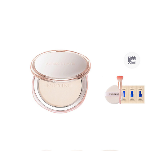

MISTINE Набор: Пудра Velvet Fusion Pressed Powder + Кисть+ Спонж, Набор: Пудра Velvet Fusion Pressed Powder + Кисть+ Спонж