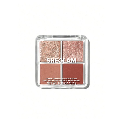 

SHEGLAM Палетка теней Cosmic Crystal Quad, Палетка теней Cosmic Crystal Quad
