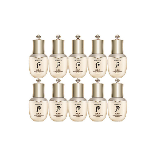 

THE HISTORY OF WHOO Набор миниатюр Cheongidan Radiant Rejuvenating Emulsion, Набор миниатюр Cheongidan Radiant Rejuvenating Emulsion