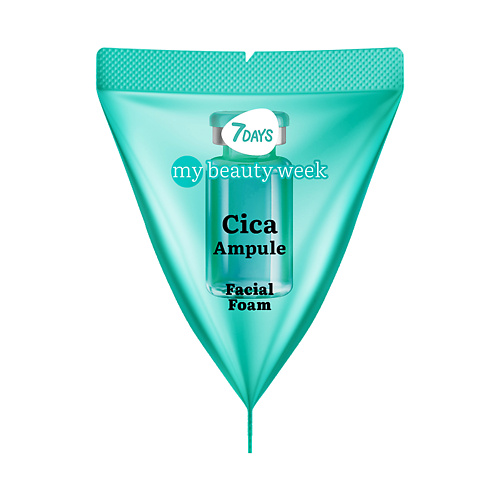 

7DAYS Пенка для лица очищающая CICA MY BEAUTY WEEK 7, Пенка для лица очищающая CICA MY BEAUTY WEEK