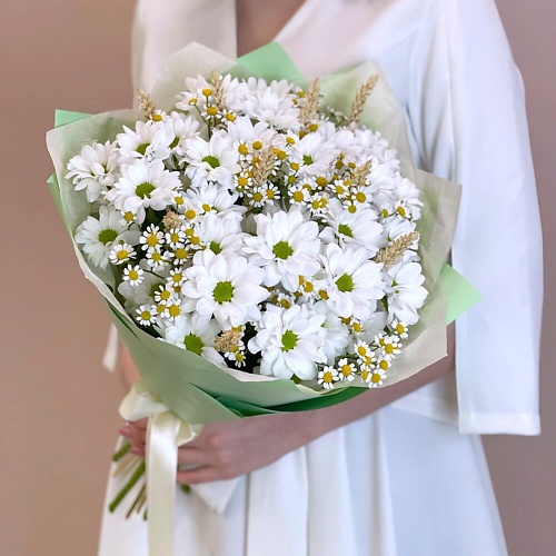 

FLOWERS DE LUXE БУТИК ЦВЕТОВ И ПОДАРКОВ Хит Хризантема и ромашки, Хит Хризантема и ромашки