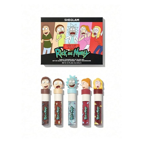 

SHEGLAM Набор блесков Rick and Morty Family Counseling, Набор блесков Rick and Morty Family Counseling