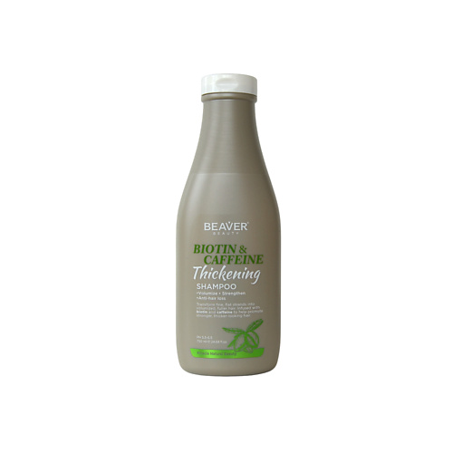 

BEAVER Шампунь укрепляющий Biotin & Caffeine Thickening Shampoo, для поврежденных волос 730, Шампунь укрепляющий Biotin & Caffeine Thickening Shampoo, для поврежденных волос