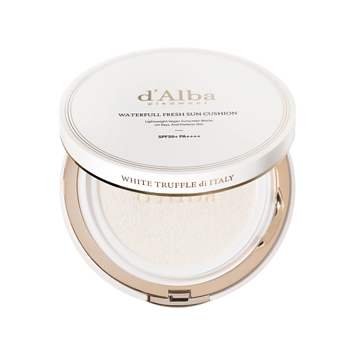 

D`ALBA Солнцезащитный кушон Waterfull Fresh Sun Cushion SPF50+ PA++++ 25, Солнцезащитный кушон Waterfull Fresh Sun Cushion SPF50+ PA++++