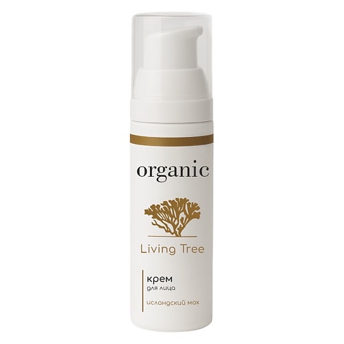 

ЖИВОЕ ДЕРЕВО LIVING TREE Крем для лица балансирующий из исландского мха 50, Крем для лица балансирующий из исландского мха