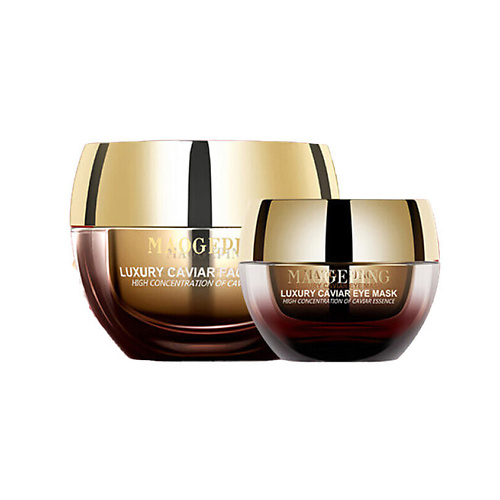 

MAOGEPING Набор масок Luxury Caviar для лица и области вокруг глаз, Набор масок Luxury Caviar для лица и области вокруг глаз