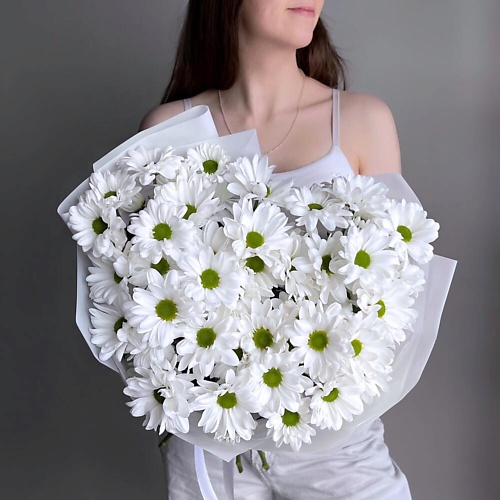 

FLOWERS DE LUXE БУТИК ЦВЕТОВ И ПОДАРКОВ Букет Хризантема кустовая ромашка, Букет Хризантема кустовая ромашка