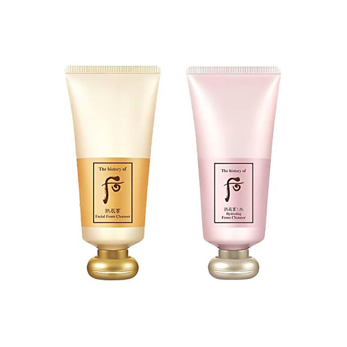 

THE HISTORY OF WHOO Набор: Gongjinhyang Foam Cleanser + Soo Hydrating Foam Cleanser, Набор: Gongjinhyang Foam Cleanser + Soo Hydrating Foam Cleanser