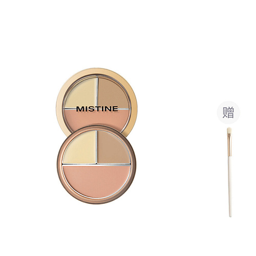 

MISTINE Палетка кремовых консилеров Silky Flawless Concealer, Палетка кремовых консилеров Silky Flawless Concealer