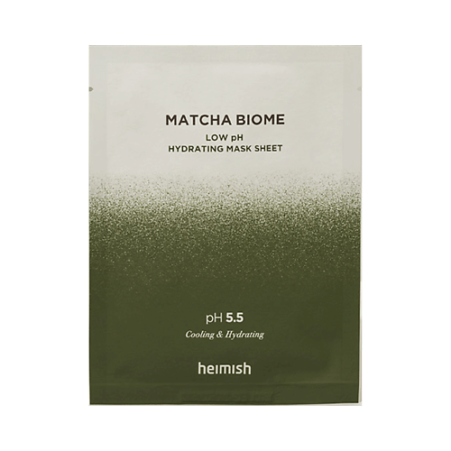 

HEIMISH Увлажняющая маска с матчей и пробиотиками Heimish Matcha Biome low pH Hydrating Mask Sheet 30, Увлажняющая маска с матчей и пробиотиками Heimish Matcha Biome low pH Hydrating Mask Sheet