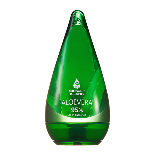 

MIRACLE ISLAND Гель для лица, тела и волос 95% ALOEVERA 250, Гель для лица, тела и волос 95% ALOEVERA