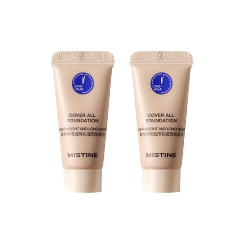 

MISTINE Набор миниатюр Cover All Foundation Lightweight and Long Wear, Набор миниатюр Cover All Foundation Lightweight and Long Wear