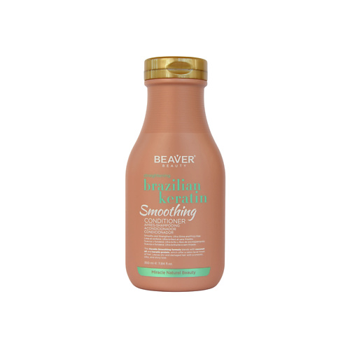 

BEAVER Кондиционер для кудрявых и вьющихся волос Brazilian Keratin Smoothing Condtioner 350, Кондиционер для кудрявых и вьющихся волос Brazilian Keratin Smoothing Condtioner